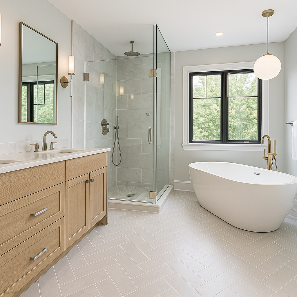 Modern Bathroom Renovation Ottawa